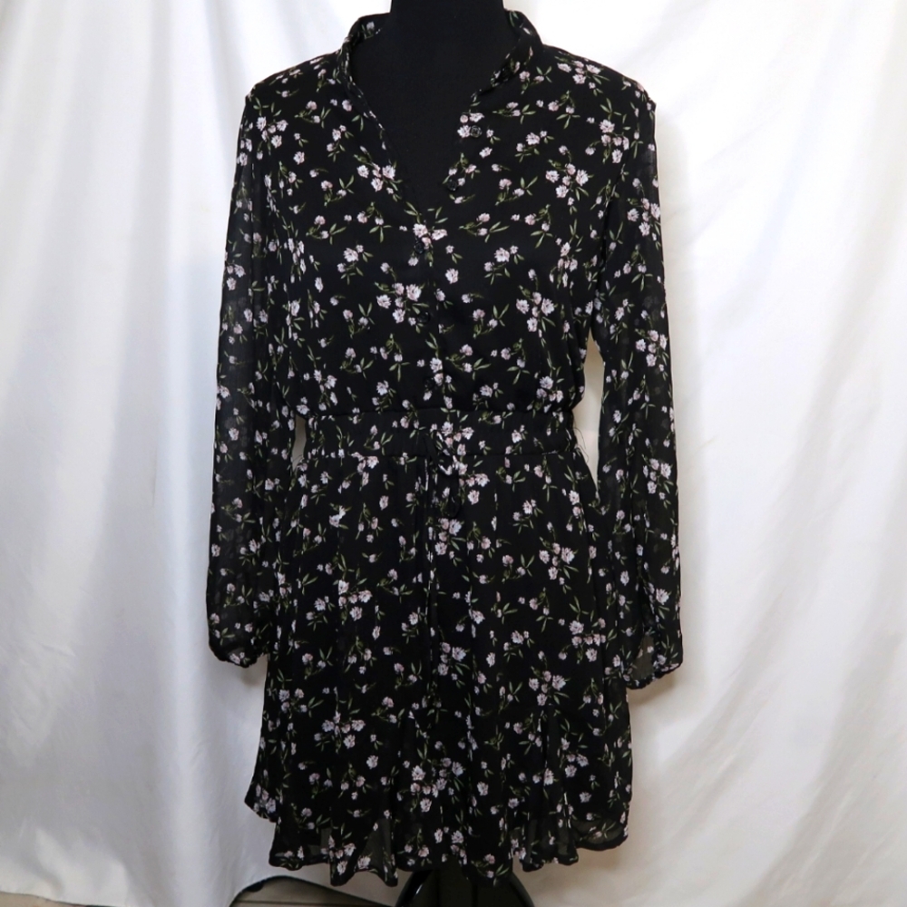 Francesca's Mini Floral Dress